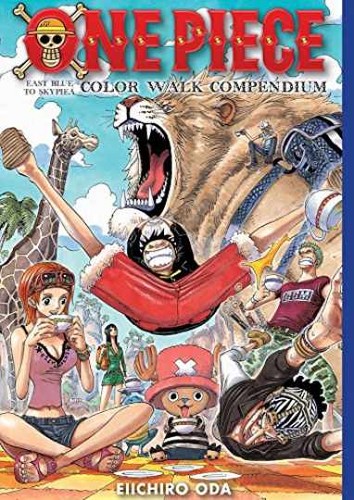 One piece color - one, walk