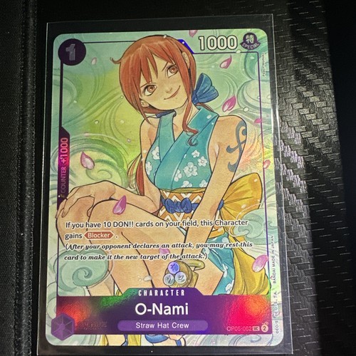 One piece tcg nami promo - piece, o-nami