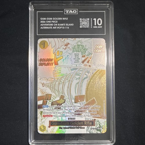 Tag gum golden rifle - tag, 10