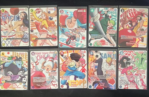 One piece round promos - one, 1
