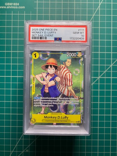 Psa monkey luffy 111 - 10, set